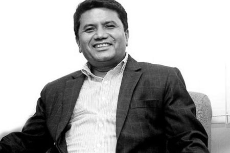 This undate image shows Minister for Culture, Tourism and Civil Aviation Rabindra Adhikari. Photo: Balkrishna Thapa Chhetri/ THT