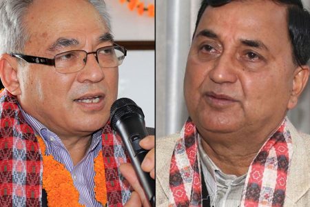 Ram-bahadur-thapa-badal-and-ishwor-pokhrel