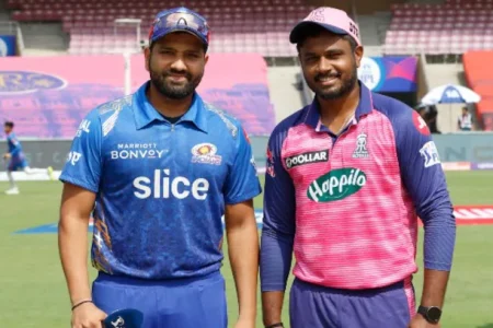 Rohit-Sharma-Sanju-Samson-MI-RR-IPL-2022-Sportzpics-640