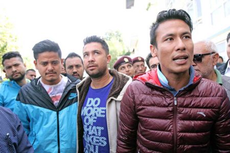 Suspended skipper Sagar Thapa