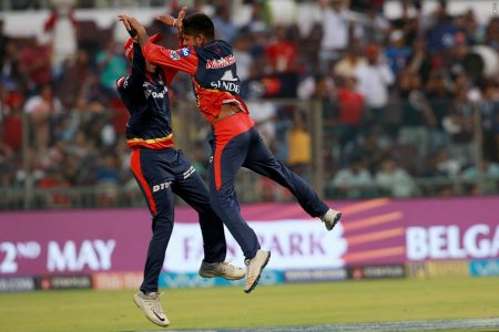 Sandeep-while-Celebrating-3rd-wicket-against-Mumbai-indians-of-Krunal-pandya