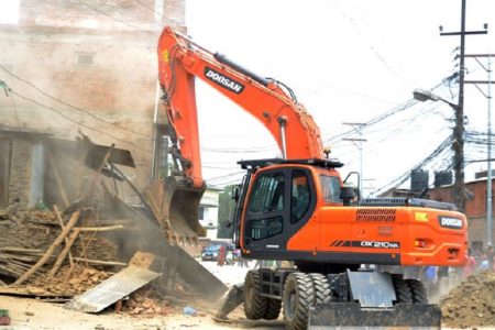 Sheds-demoloished