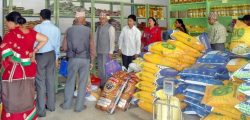Consumers throng Fair Price Shop at Jadibuti operated by Nepal Salt Trading Ltd in Kathmandu, on Wednesday, September 28, 2016. Photo: RSS