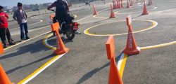 Trail-Test-for-Getting-Motorcycle-Driving-License-2015