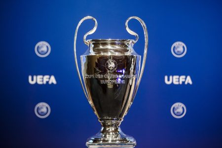 Draw of the third qualifying round of the UEFA Champions League 2017/18, Nyon, Switzerland - 14 Jul 2017