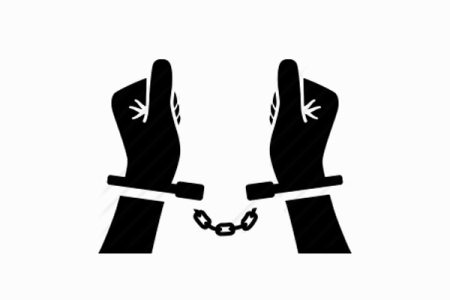 arrested