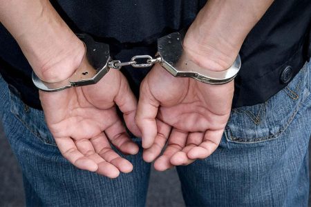 arrested