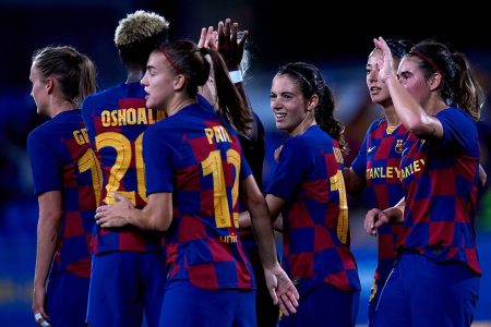 barca wins spanish women league