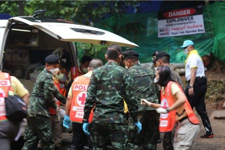 THAILAND-CHIANG RAI-CAVE RESCUE