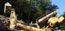 excavator accident