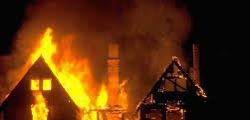 house distroyed by fire