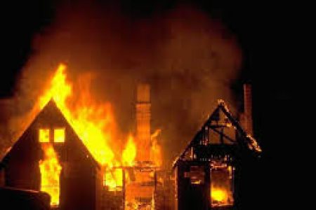 house distroyed by fire