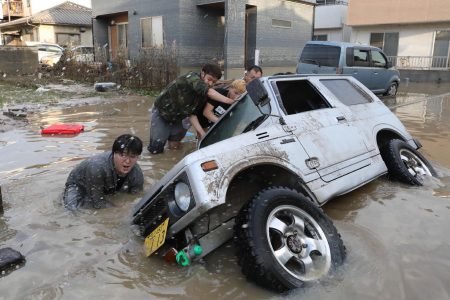 JAPAN-WEATHER-DISASTER-RAIN