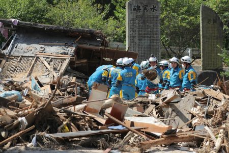 JAPAN-WEATHER-DISASTER-RAIN