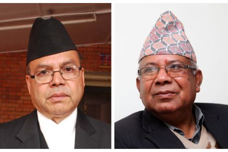 jhalanath khanal and madhav nepal