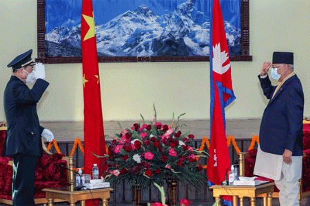 kp-sharma-oli-and-chinese-difense-minister-2