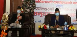 pm oli and pradhannyayadhis cholendra