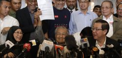Mahathir Mohamad,Wan Azizah,Lim Guan Eng