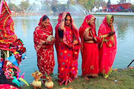 chhath in kathmandu