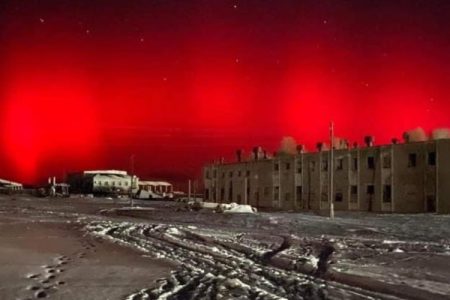 mongolia-red-sky