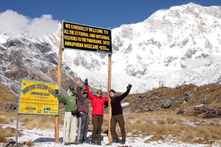 nepal annapurna tre