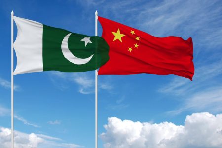pakistan-and-china-flags-waving-together-in-the-sky-seamless-loop-in-wind-3d-rendering-free-video