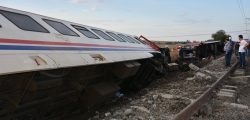 TURKEY-TEKIRDAG-TRAIN-DERAILMENT