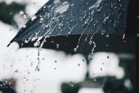 raining