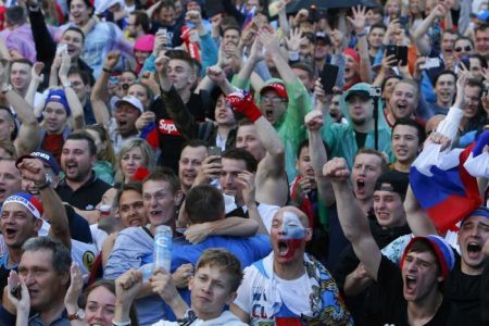 russia celebrate