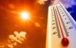 Heat,,Thermometer,Shows,The,Temperature,Is,Hot,In,The,Sky,