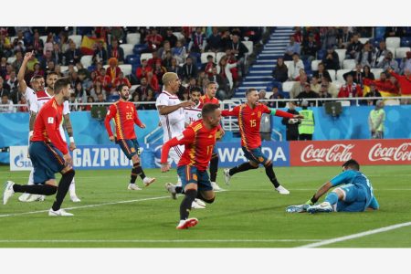 (SP)RUSSIA-KALININGRAD-2018 WORLD CUP-GROUP B-SPAIN VS MOROCCO