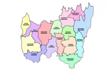 jhapa map