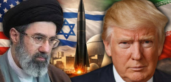 trump khameni missiel