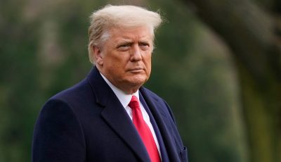 FILE - In this Dec. 12, 2020, file photo President Donald Trump walks on the South Lawn of the White House in Washington before boarding Marine One. Unemployment benefits for millions of Americans struggling to make ends meet were set to lapse at midnight Saturday night unless Trump signed an end-of-year COVID relief and spending bill that had been considered a done deal before his sudden objections. (AP Photo/Patrick Semansky, File)