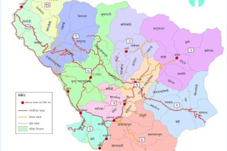 dailekh map