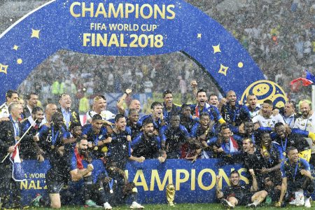 Russia Soccer WCup France Croatia