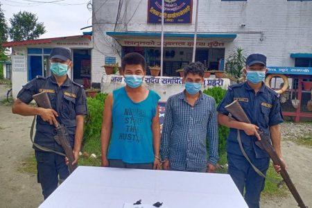 ब्राउन सुगर खेम मगर र लोकुबन्धु दर्नाल बेलबारी